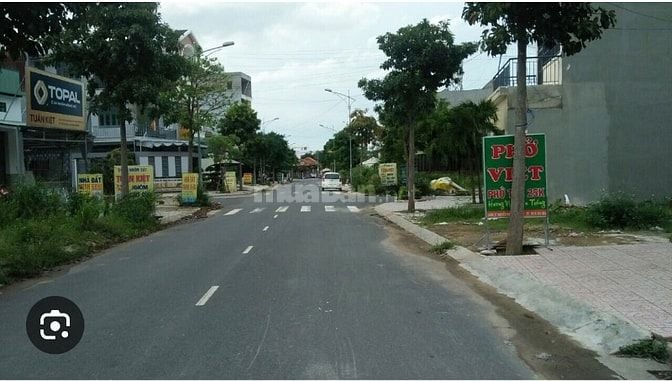 Bán đất mặt tiền trung tâm TP Phú Mỹ 