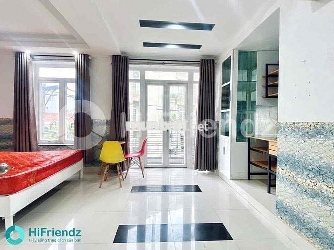STUDIO SÁT CÔNG VIÊN DẠ NAM RỘNG 40M2 FULL NỘI THẤT, BANCOL, THANG MÁY