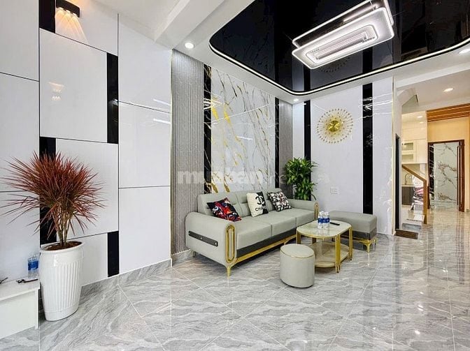 ⭐️Nhà tuyệt đẹp CAO CẤP hẻm xe hơi Lê Văn Thọ, P8, Q.Gò Vấp, ở ngay