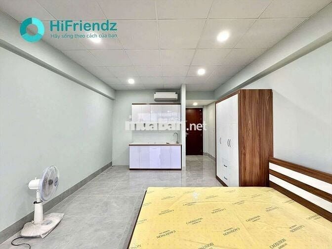 Căn hộ ban công view thoáng mát , nhà mới full nội thất cao cấp PTH f7