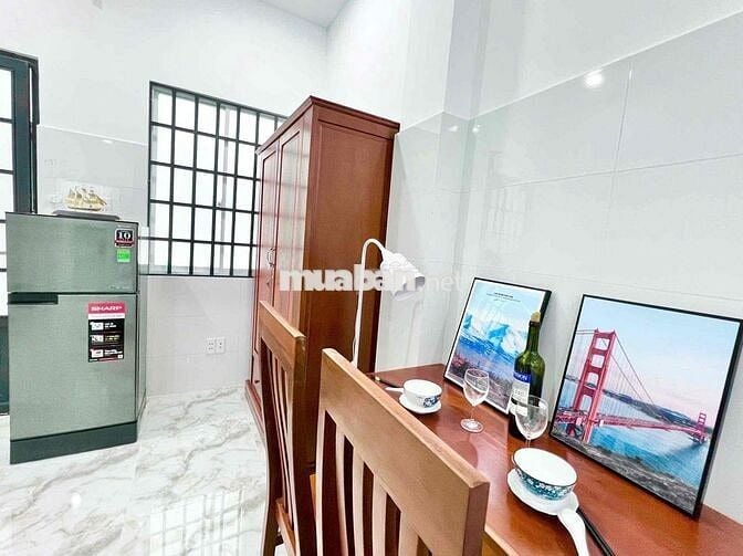 Cho thuê căn hộ Studio Cửa sổ MỚI Q8 gần cầu chữ Y, cầu Nguyễn Văn Cừ,