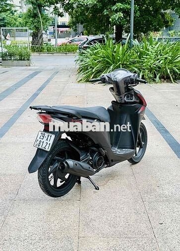 Honda Vision đen nhám 2020 biển Hà Nội