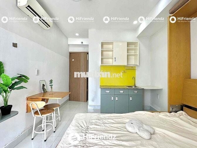 PHÒNG STUDIO GIƯỜNG THÔNG MINH, NỘI THẤT CAO CẤP ĐANG GIẢM GIÁ