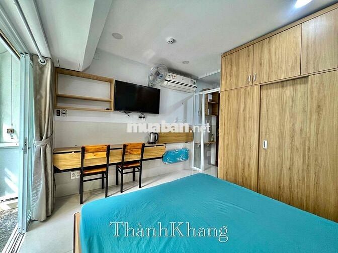 Căn Hộ Tách Bếp Bancol Máy Giặt Riêng Thang Máy Ngay Đại Học Bách Khoa