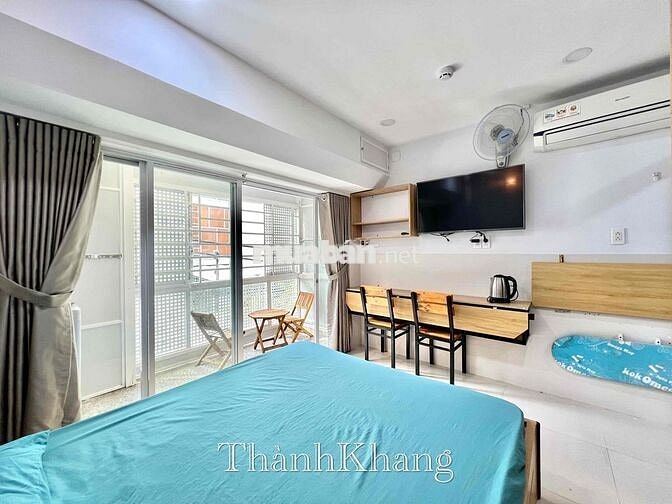 Căn Hộ Tách Bếp Bancol Máy Giặt Riêng Thang Máy Ngay Đại Học Bách Khoa