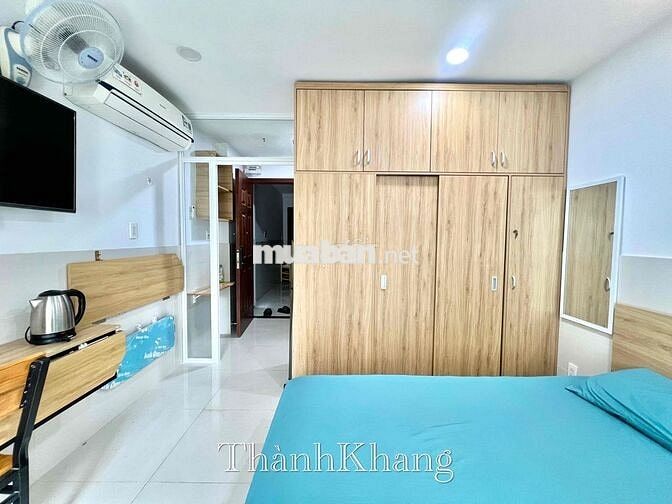 Căn Hộ Tách Bếp Bancol Máy Giặt Riêng Thang Máy Ngay Đại Học Bách Khoa