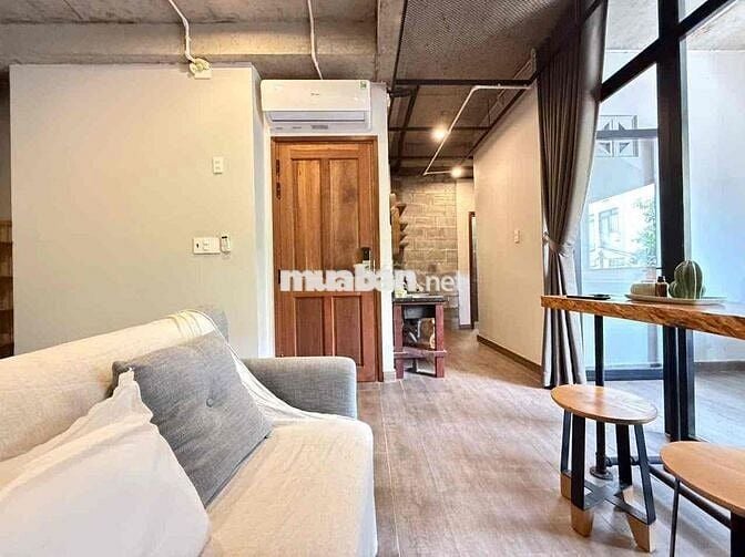 🔥 1 PHÒNG NGỦ ~40m2 TÔNG GỖ ẤM & NỘI THẤT CAO CẤP NGAY NƠ TRANG LONG