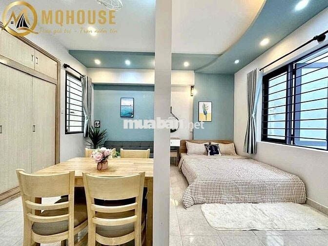 🌈CHO THUÊ CĂN HỘ 1PN - 1PK CỬA SỔ - MÁY GIẶT RIÊNG🏡GẦN HÀNG XANH🔥