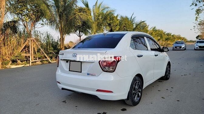 Hyundai Grand I10 số sàn 2017 màu trắng sedan