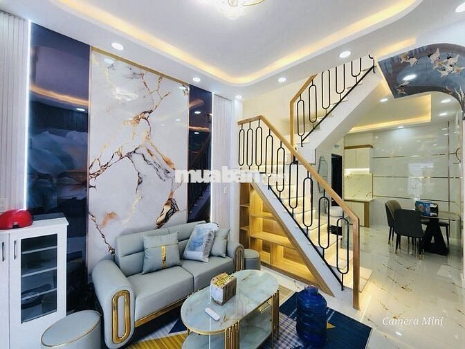 NHÀ 2 TẦNG, FULL NỘI THẤT, NỞ HẬU, SÁT HXH, THỐNG NHẤT,P16,CHỈ 3.9 TỶ