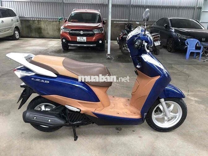 Honda Lead 125 Fi xanh thùng vàng đời 2016 bstp