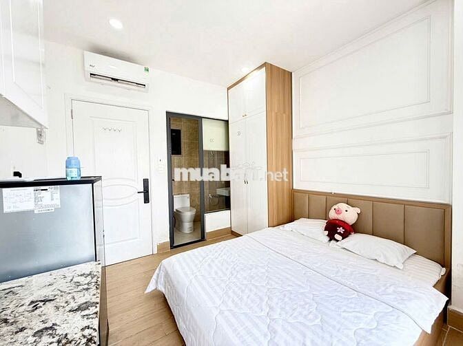 CĂN HỘ MỚI MÁY GIẶT RIÊNG FULL NỘI THẤT NGAY GẦN CHỢ HÀNH THÔNG TÂY GV