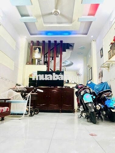 Nhà 54m2 đúc thật 3lầu 4pn hẻm 5m Đường số 2 Mã Lò,P.BHH A, Q.Bình Tân