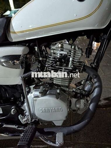 SYM HusKy 125 odo chuẩn 3k6 đủ phụ kiện