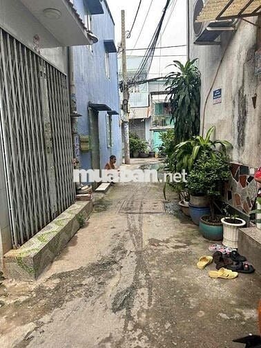 Bán nhà hẻm 239 đường bà hom quận 6 gần chợ phú lâm