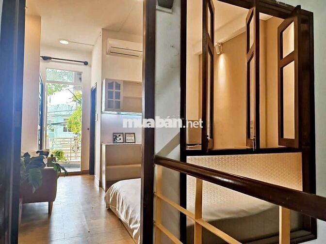 Căn Hộ Studio sát bên trường Văn Lang cs2, có bancol thoáng, mgr, FNT