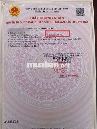 Đất Hưng Định gần nhà thờ Bún giá rẻ