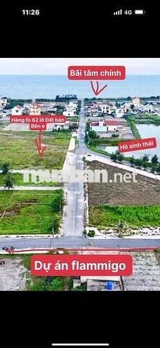 Đất sẵn sổ,Full thổ cư 86m2 trung tâm bãi tắm TT.Quất Lâm,Nam Định