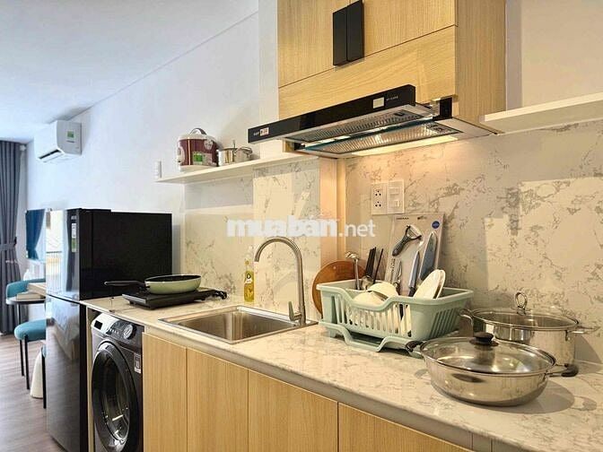 CĂN HỘ STUDIO BALCON NỘI THẤT CAO CẤP MÁY GIẶT RIÊNG NGAY HUTECH