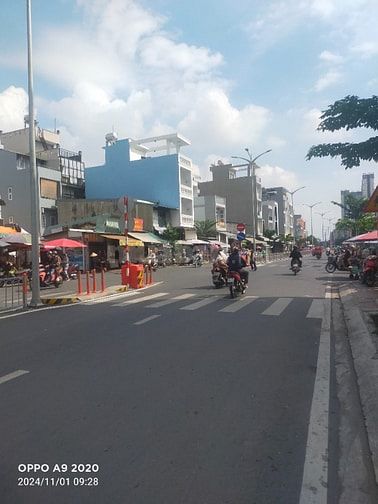 🌹 Nhà mặt tiền Tạ Q Bửu, p5, 4x16m, 1 lửng, 3 Lầu, sổ hồng 
