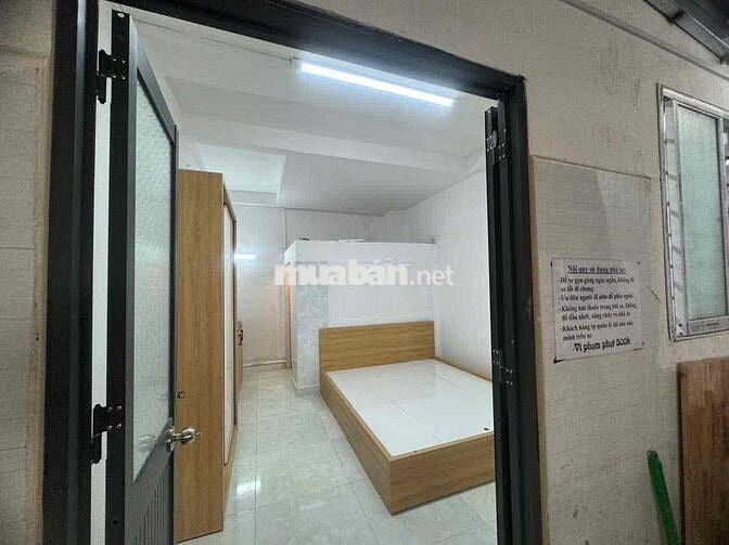 CHDV, Phòng trọ giá rẻ Full nội thất Q6 gần, giáp Q5 tiện đi trung tâm