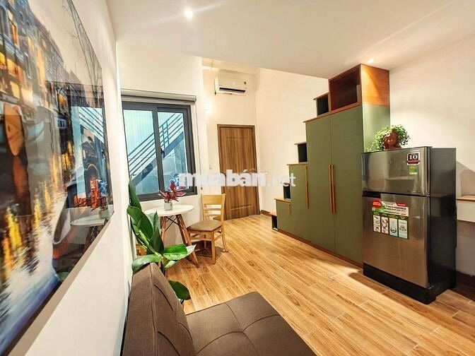 PHÒNG TRỌ CAO CẤP CÓ GÁC FULL NỘI THẤT ĐƯỜNG NGUYỄN XÍ