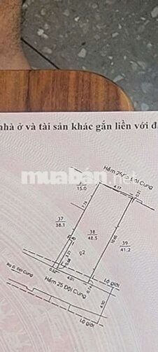 Bán nhà 2 Mặt hẽm 4 m ! Đội Cung ! P11 Q11