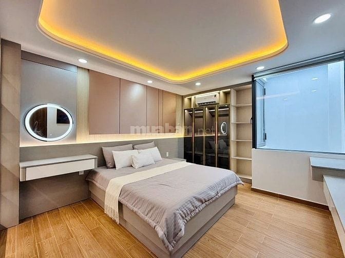 Nhà mới sơn sửa, đường Phạm Viết Chánh Giá 5tỷ790 48m2 Không vướng PL.
