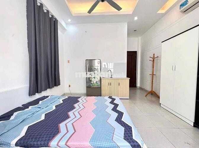 🔥STUDIO BAN CÔNG CÁCH HUFLIT TRƯỜNG SƠN 100M ĐI BỘ ĐẦY ĐỦ NỘI THẤT