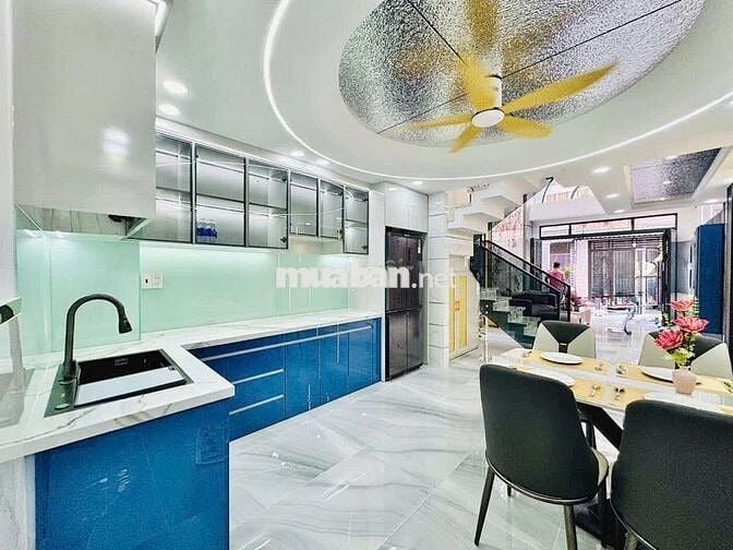 BÁN NHÀ ĐẸP,HẺM 4M ÔTÔ VÀO NHÀ, 60M², GẦN CV LÀNG HOA, LÊ VĂN THỌ,P11,