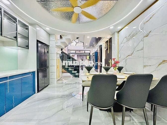 BÁN NHÀ ĐẸP,HẺM 4M ÔTÔ VÀO NHÀ, 60M², GẦN CV LÀNG HOA, LÊ VĂN THỌ,P11,