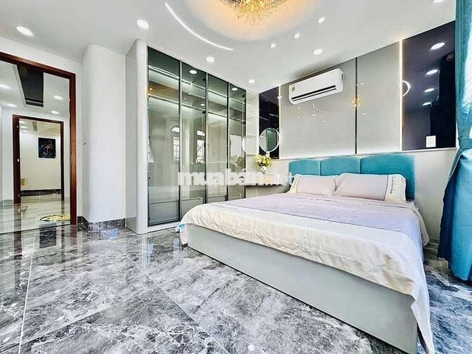 BÁN NHÀ ĐẸP,HẺM 4M ÔTÔ VÀO NHÀ, 60M², GẦN CV LÀNG HOA, LÊ VĂN THỌ,P11,