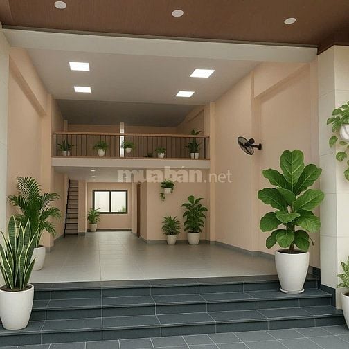 BÁN HOẶC CHO THUÊ NHÀ THỊ TRẤN HÓC MÔN 162m2 BÀ TRIỆU 2 Lầu 