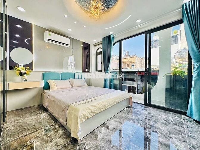 BÁN NHÀ ĐẸP,HẺM 4M ÔTÔ VÀO NHÀ, 60M², GẦN CV LÀNG HOA, LÊ VĂN THỌ,P11,