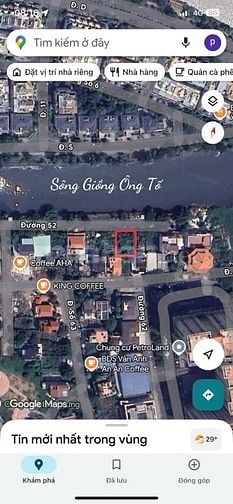 BÁN ĐẤT MẶT TIỀN TRỰC DIỆN SÔNG DT 155m2 (10m x 15.5m) - Giá 23 tỷ