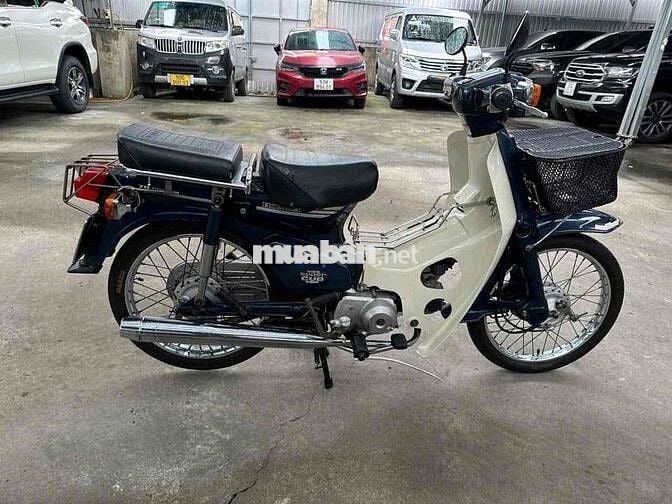 Honda cúp tum 70 màu xanh đời 1996 bstp xe rin