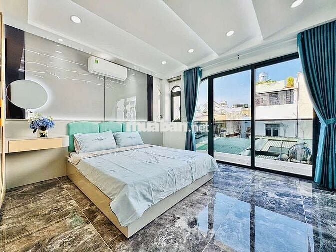 BÁN NHÀ ĐẸP,HẺM 4M ÔTÔ VÀO NHÀ, 60M², GẦN CV LÀNG HOA, LÊ VĂN THỌ,P11,
