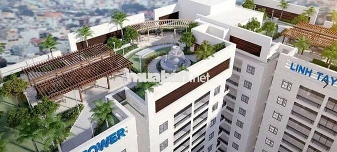 Căn Hộ Lô góc, Chung cư Linh Tây Tower 67m2, tầng 4 chỉ 2ty8