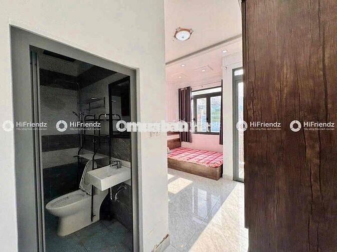 studio full nội thất - bancol siêu thoáng gần ĐH VHU