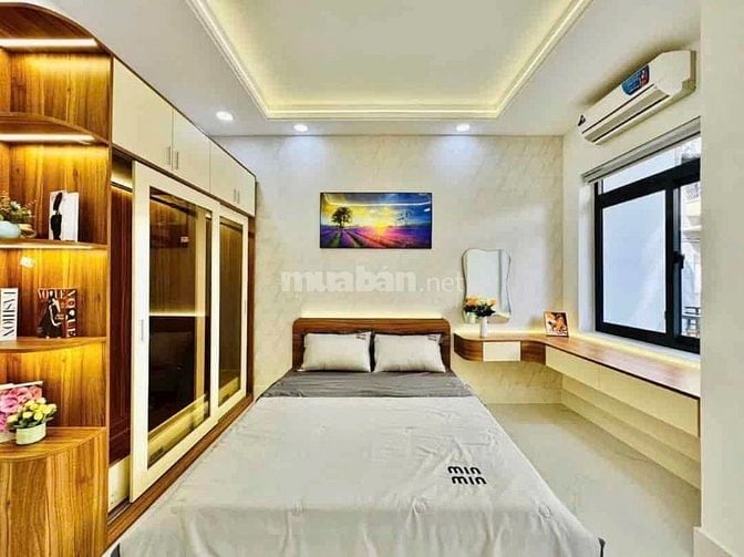 Bán nhà Bình Thạnh 67,2m2 giá 3 tỷ 590 triệu đường Nơ Trang Long