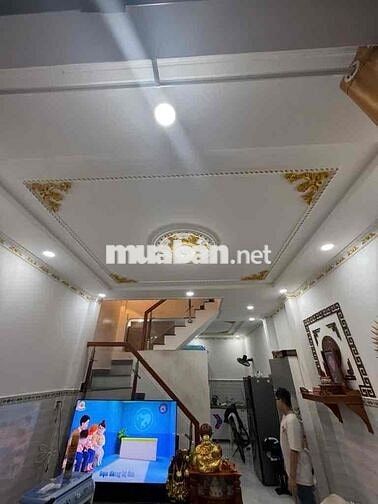 Nhà Đẹp 2 Tầng (1C) — Gần Miếu Gò Xoài Lê Văn Quới Hướng Tây Bắc