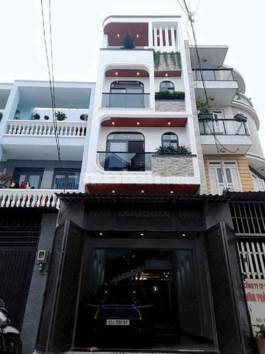 Bán Nhà 2 lầu ngay mt Quận Bình Thạnh, 55m2 có hẻm oto 7m Gía chỉ 3tyX