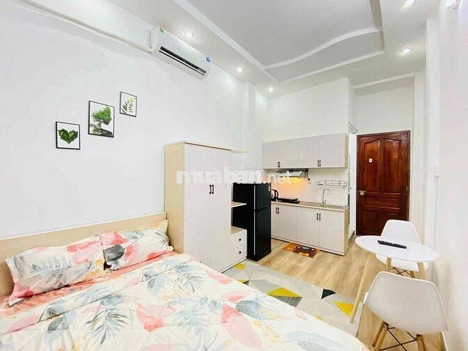 Studio cao cấp Quận 10 full nt, có cửa sổ, máy giặt riêng giá chỉ 5x
