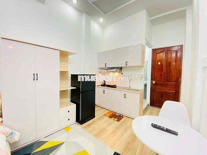 Studio cao cấp Quận 10 full nt, có cửa sổ, máy giặt riêng giá chỉ 5x