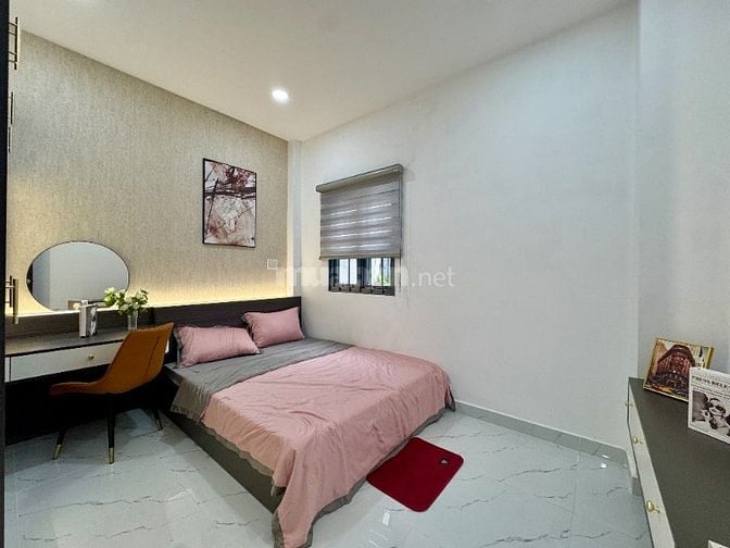Nhà 3 tầng giáp Gò Vấp - HXH thông 6m - SHR đã hoàn công - nhà mới đẹp