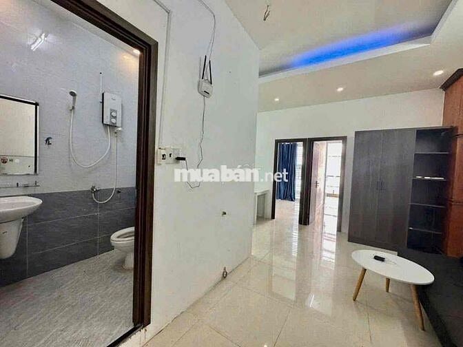 2 phòng ngủ mới xây - máy giặt riêng - hẻm oto