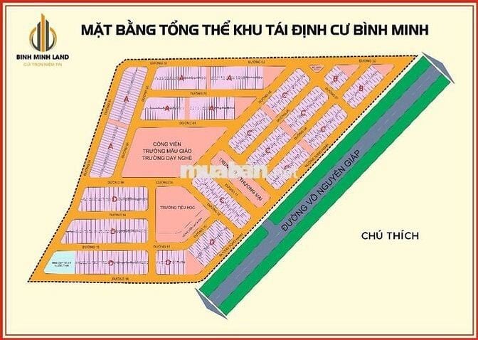 BÁN ĐẤT TĐC BÌNH MINH ĐƯỜNG VÕ NGUYÊN GIÁP