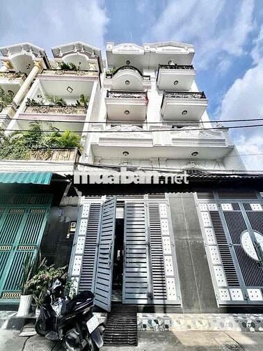 Nhà Đẹp 5 Tầng — Gần Đường 18B Gần Mã Lò Lê Văn Quới Ao Đôi (4m x 16m)
