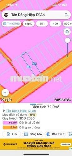 Nhà Lầu Trệt Đường Nhựa Dĩ An - Giá Chỉ 3ty850 .  Giá 1 Tuần