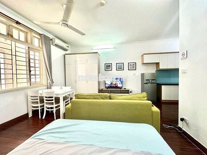 Cho thuê căn hộ studio 40m2, mặt phố Tô Ngọc vân, full đồ, giá 6 triệu